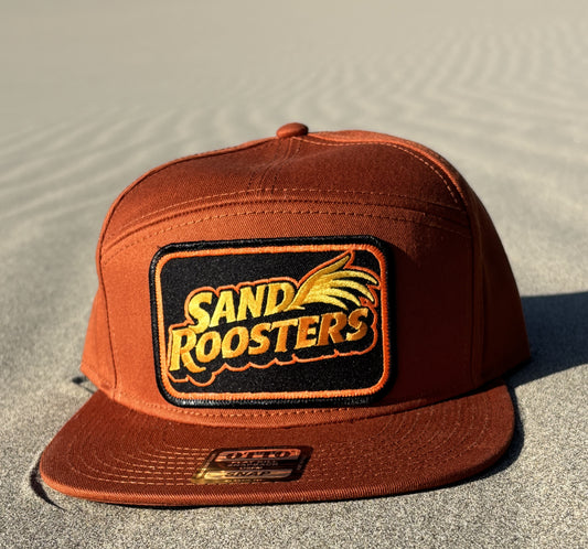 Sand Roosters 7 Panel Mid Profile Burnt Orange
