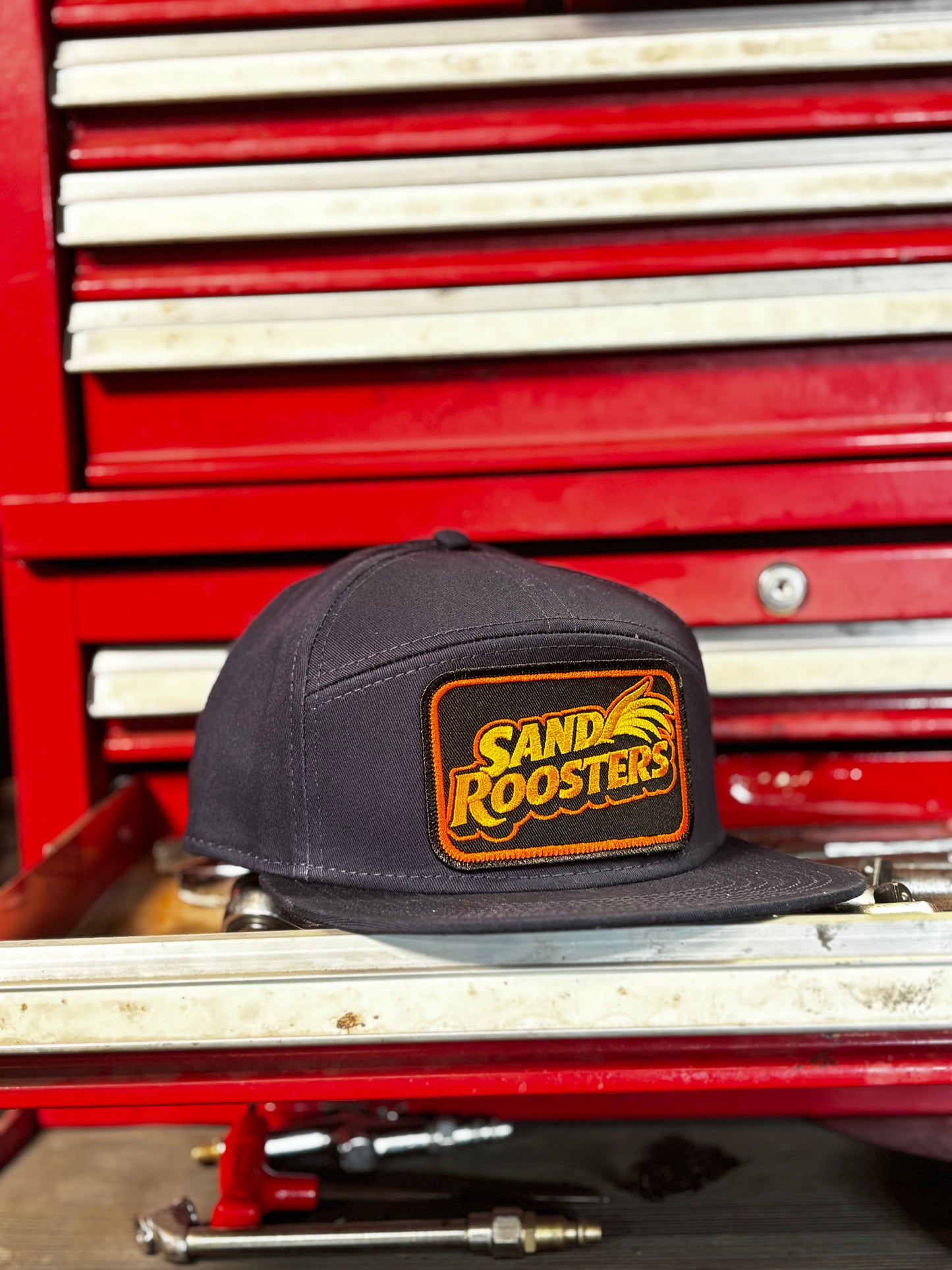 Sand Roosters 7 Panel Mid Profile Navy