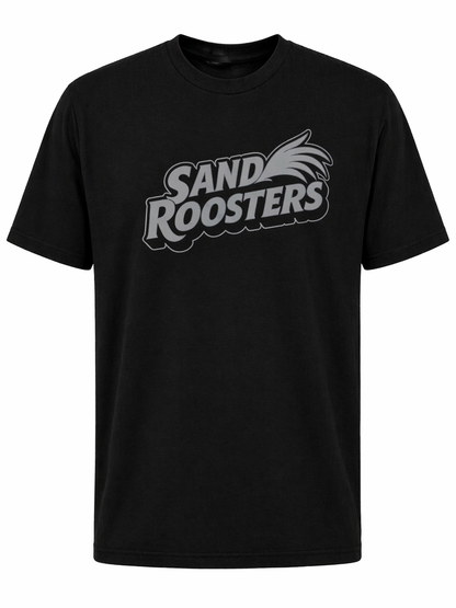 Sand Roosters Grey Logo Short Sleeve T-Shirt