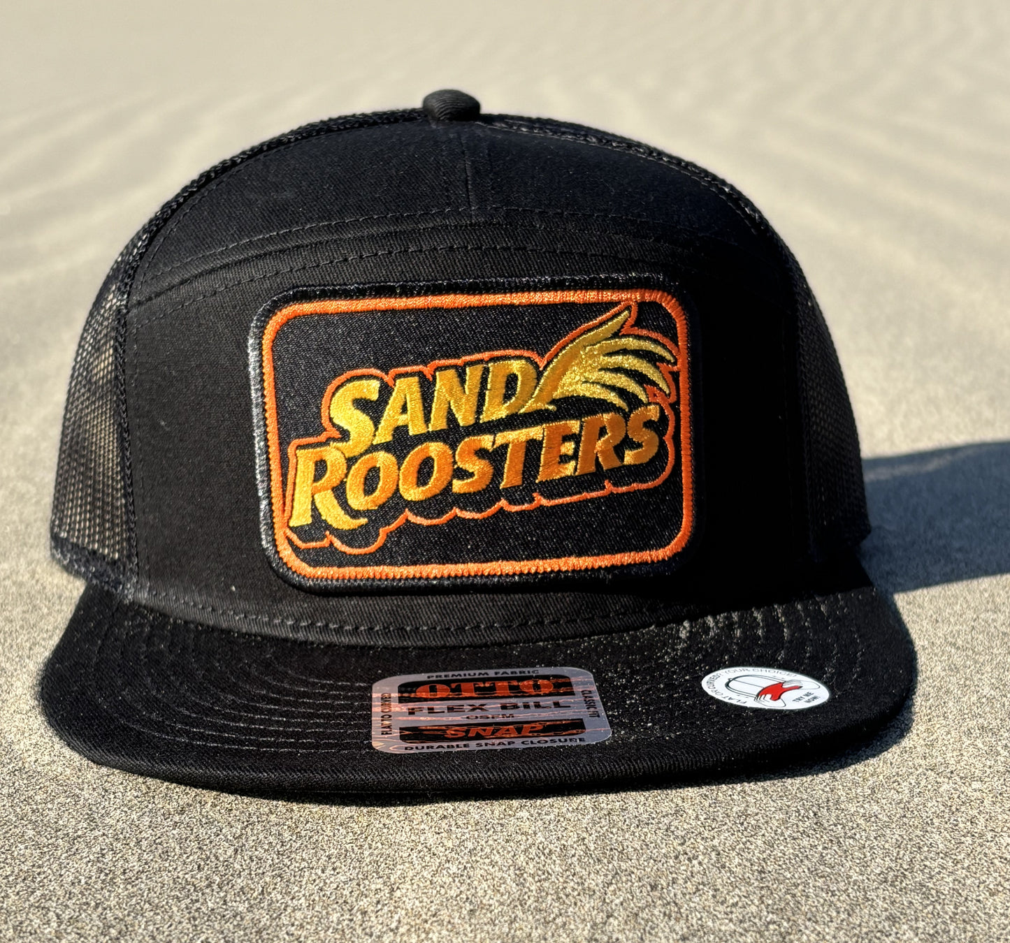 Sand Roosters 7 Panel Mesh Back Trucker