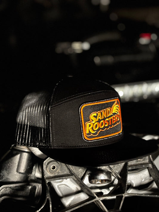 Sand Roosters 7 Panel Mesh Back Trucker