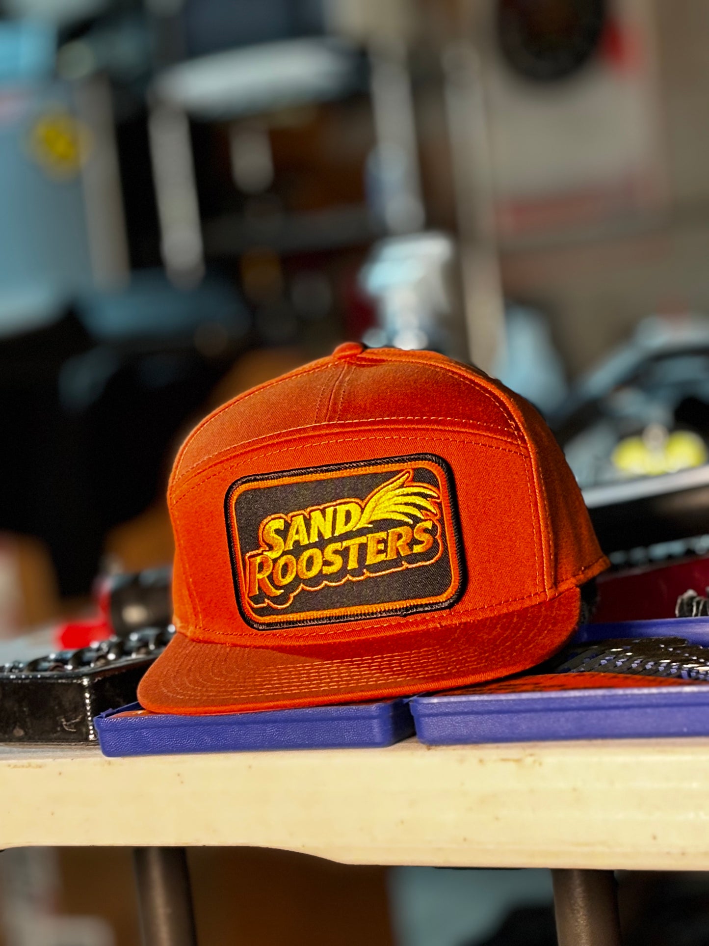 Sand Roosters 7 Panel Mid Profile Burnt Orange