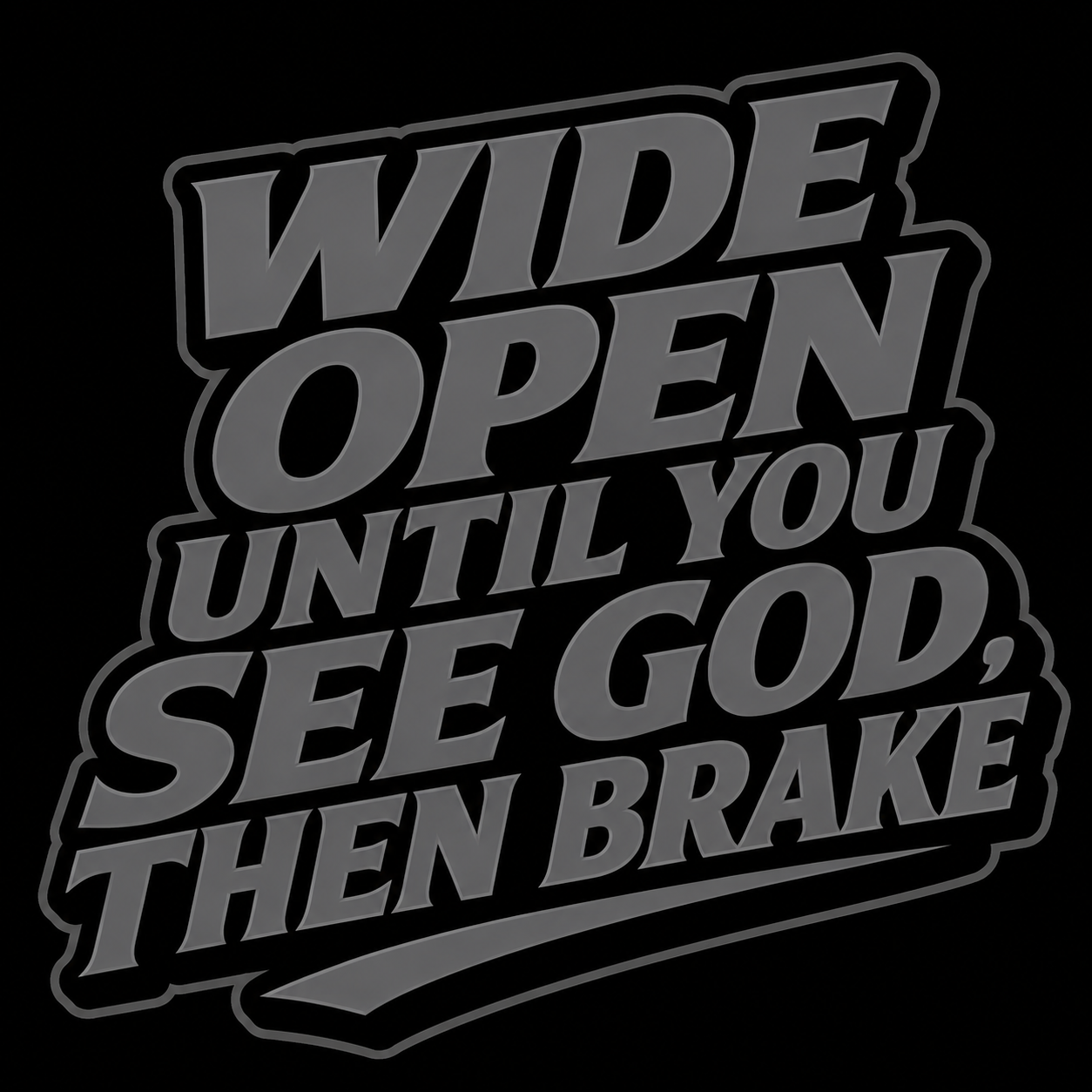 **PRE ORDER** Wide Open Until You See God Then Brake Sand Roosters T-Shirt